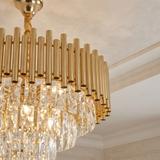 Kristall-pendellampa SWE103-CP GOLD