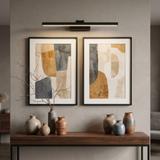 Badrum vägg LED-lampa APP1868-1W 80 cm Black
