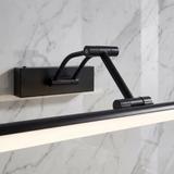 Badrum vägg LED-lampa SWE025-1W 42cm Black