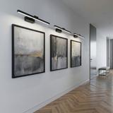 Badrum vägg LED-lampa APP1867-1W 60 cm Black