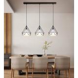HÄNGANDE TAKLAMPA I LOFTSTIL BELLO 3x E27 APP012-3CP