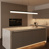 Hängande LED-lampa APP1692-CP 120 cm Svart