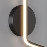 VÄGGLAMPA LED LHJ061-W SVART