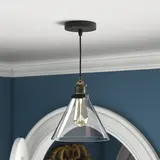 Hängande taklampa Verto A Transparent APP042-1CP