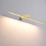 VÄGGARMATUR FÖR BADRUM LED 40CM APP1344-W GULD