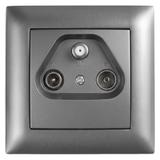 RTV-SAT Antenos Lizdas su Rėmeliu OSTE JNH011-A GREY