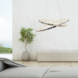 HÄNGANDE KRISTALLAMPA LED APP771-3CP