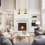 HÄNGENDE TAKLAMPA APP610-1C Guld