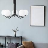 HÄNGANDE TAKLAMPA SVART APP1578-5C