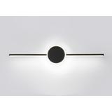 BADRUMSVÄGGLAMPA LED ROUND BLACK 60CM APP849-1W