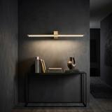 Badrum vägg LED-lampa SWE048-1W 80cm GOLD BRUSH