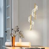 HÄNGANDE LED-TAKLAMPA APP1550-CP GULD