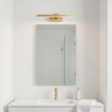 Kúpeľňové nástenné LED svietidlo APP1864-1W 60 cm BRUSH GOLD