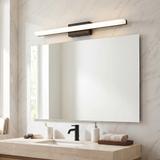 BADRUMSVÄGGLAMPA LED 60CM APP1855-1W BLACK