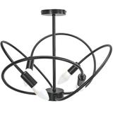 Lampa 4 APP1093-4C Svart