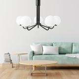 HÄNGANDE TAKLAMPA SVART APP1578-5C