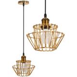 Taklampa Hängande APP942-1CP Set 36 cm Guld
