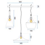 Lampe COSTA SET CP Black