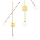Vägglampa APP1594-2W guld