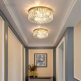KRYSKTALLAMPA PLAFOND APP1729-8C 60 cm GULD
