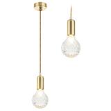 Hängande Taklampa Enkel Retro APP649-1CP Guld