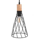 HÄNGANDE TAKLAMPA APP1268-1CP Svart