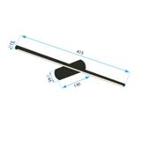 VÄGGLAMPA FÖR BADRUM LED 40 CM APP1347 GAMMALGULD