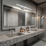Badrum vägg LED-lampa APP1859-1W 80 cm Chrome