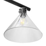 TAKLAMPA I GLAS OCH METALL APP317-2CP