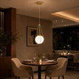 HÄNGANDE TAKLAMPA APP1793-1CP 20 cm Guld
