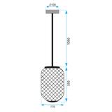 Boho Taklampa APP1424-1CP