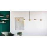 Hängande LED-taklampa APP929-5CP Guld