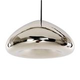 Taklampa i glas med spegeleffekt APP322-1CP SILVER