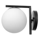 Vägglampa G101-1W Svart Vit