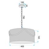 HÄNGANDE TAKLAMPA APP1741-1CP 40 cm