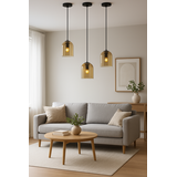 HÄNGLAMPA APP1704-1PC Bärnsten