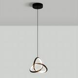 TAKLAMPA HÄNGANDE LED APP1784-CP SVART