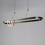 Hängande LED-lampa LHJ040-CP 120 cm SVART