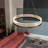 Hänglampa LED APP1192-CP Svart Guld