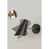 VÄGGLAMPA VÄGGLJUS APP1141-1W Svart