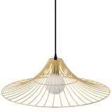 Platt Rund Hängande Taklampa Loft APP499-1CP Guld