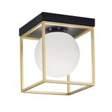 Taklampa plafond APP1166-1C Guld Vit