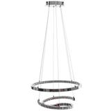 HÄNGANDE KRISTALLAMPA RING LED APP773-2CP