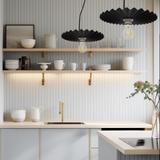 TAKLAMPA HÄNGANDE APP1452-1CP Svart