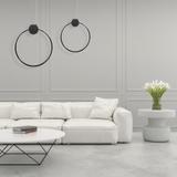 TAKLAMPA HÄNGANDE LED APP1395-CP SVART 40 cm