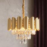 Kristall-pendellampa SWE099-CP 40cm GOLD