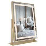 LED-spegel LUMI L.Gold 30x40cm