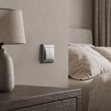 Kahekordne Lüliti OSTE JNH007-W GREY