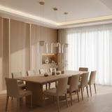 HÄNGLAMPA LED APP1689-1PC A Guld