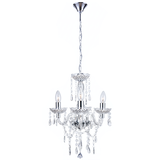 HÄNGANDE TAKLAMPA EBT006-3CP TRANSPARENT
